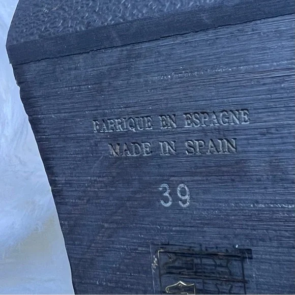 Platform Mule Clog in Two-Tone Gray Suede - Picture 8 of 15